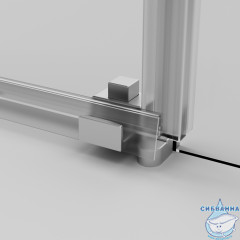 Душевое ограждение AM.PM X-Joy 120х90 W94G-403-12090-MТ профиль хром, стекло прозрачное (без поддона)