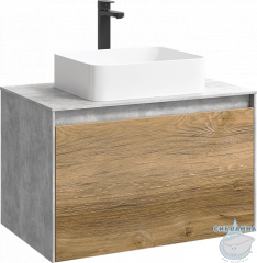 Фасад для тумбы AQWELLA Mobi 80 MOB0708DB  дуб балтийский