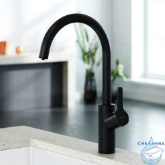 Смеситель для кухни Damixa Eclipse 310721300 (черный матовый)