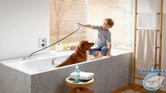 Скрытая часть смесителя hansgrohe sBox 28020000 (хром)