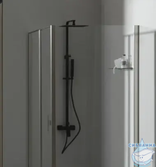 Душевая система Allen Brau Infinity 300 1 режим 265458 (черный матовый)