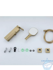 Смеситель для ванны Gappo G3217-3 с аксессуарами