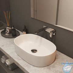 Раковина на столешницу 55 см Iddis Ray RAYWS13i27