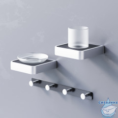 Набор аксессуаров для ванной комнаты Damixa Jupiter DAK77B2803W