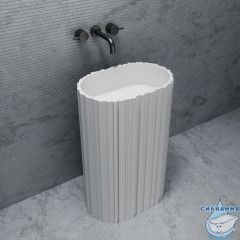 Раковина напольная 58 см ABBER Stein AS2551-H