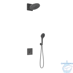 Душевая система Vincea Inspire 250 1 режим VSFW-3I21MT5GM (вороненая сталь)