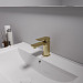Смеситель для раковины Oliveeka D-Line OL-139003-BG (золото матовое)