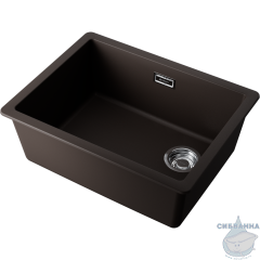Omoikiri Kata 56-U/I Side-ES Artgranit/espresso 4997586