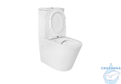 Унитаз напольный Aquatek Вега AQ2904-00 с бачком и сиденьем Soft Close (микролифт)