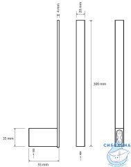 Держатель для туалетной бумаги Bemeta Via 135012032