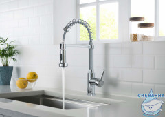 Смеситель для кухни Aquatek Европа AQ1387CR (хром)