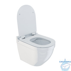 Унитаз подвесной безободковый Iddis Cloud CLORDSEi25 с сиденьем Soft Close (микролифт)