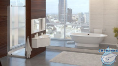 Ванна из литьевого мрамора Esse Cuba 203x110