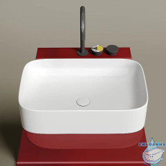  Раковина на столешницу 61 см Ceramicanova Element CN6053MW (белый матовый)