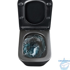 Унитаз подвесной безободковый Lemark Florex 9612002 с сиденьем быстросъемным Soft Close (микролифт)