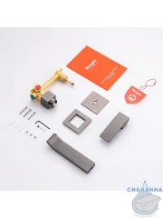 Смеситель для раковины встраиваемый Raglo R02.11.09 (графит)