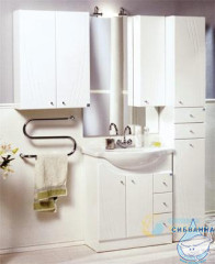 Шкаф двустворчатый Акватон Минима, белый