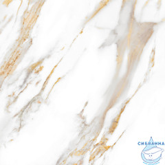 GT60600103MR Плитка грес глаз. Calacatta Royal_GT Белый 60*60 _ 1 \43,2