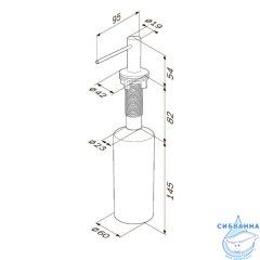 Дозатор для жидкого мыла AM.PM Gem A9037200