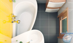 Акриловая ванна Ravak Avocado 160x75 R с ножками