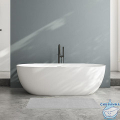 Коврик для ванной комнаты, 70x120, микрофибра, серый, IDDIS, BSQL02Mi12IT