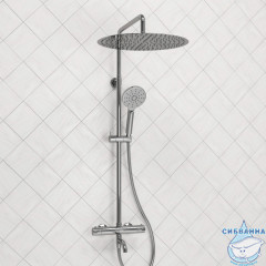 Душевая система Wasserkraft 400 1 режим A188.117.127.087.CH Thermo (хром)