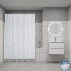 Штора для ванной, 200x180 см, Полиэстер, IDDIS, BD03P18i11