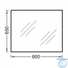 Зеркало Jacob Delafon Ola 80 EB1098-RU