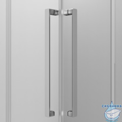 Душевое ограждение AM.PM Func 120x90 W84G-403-12090-MТ профиль хром, стекло прозрачное (без поддона)