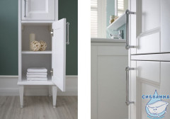 Пенал Aquanet Бостон L 36 см, белый матовый 209680