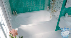 Акриловая ванна 1Marka Taormina 180x90 с каркасом