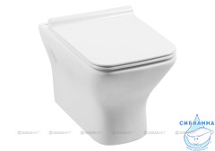Унитаз подвесной Aquanet Rimless Cube 210761 (с сиденьем Soft Close (микролифт) )