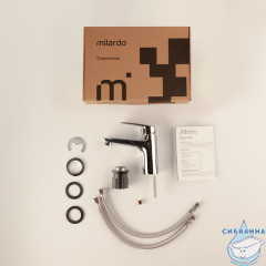 Смеситель для раковины Milardo Niagara NIASB00M01 (без донного клапана) (хром)