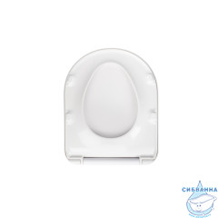 Сиденье для унитаза, дюропласт, Soft Close, Easy Fix, IDDIS, 067DPSEi31