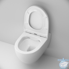 Инсталляция AM.PM с кнопкой смыва в комплекте с унитазом AM.PM Awe FlashClean c сиденьем Soft close (микролифт) IS49001.111700