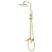 Душевая система Azario Lursy 250 1 режим AZ-K2349MG (золото матовое)