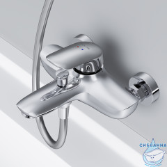 Смеситель для ванны AM.PM  Bliss L F5310032 (хром)