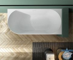 Акриловая ванна ABBER AB9329-1.7 R 170х80 с каркасом