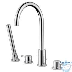 Смеситель для ванны на борт ABBER Wasser Kreis AF8113 (хром)