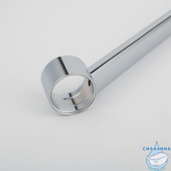 Излив для смесителя, кухня, нерж. сталь, 215х102 мм, поворотный, хром, IDDIS, 995V22C5SM