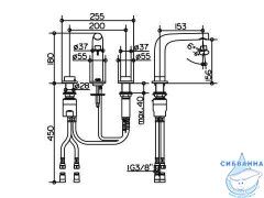  Смеситель для раковины Keuco Edition 400 51515010100 (хром)