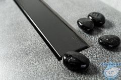 Дренажный трап для душа Pestan Confluo Frameless Line Matte Black 850 13701322 с решеткой