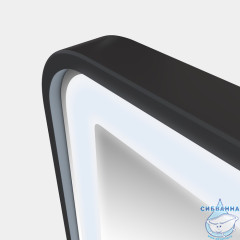Зеркало Iddis Cloud 80 см, черный