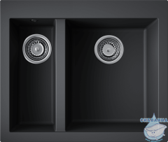 Кухонная мойка Omoikiri Bosen 59-2-BL Tetogranit черный 4993149