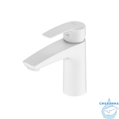 Смеситель для умывальника, белый матовый, Ray, IDDIS, RAYWT00i01