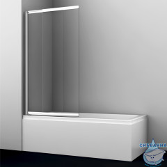  Шторка для ванны Wasserkraft Main 41S 41S02-80 40-80x140 профиль хром, стекло прозрачное