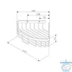 Полочка Am.Pm Sense L A7452122