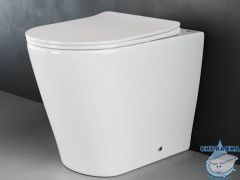 Унитаз приставной безободковый Ceramicanova Highlight Rimless CN1812 с сиденьем Soft Close (микролифт)