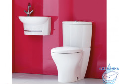 Унитаз напольный Jacob Delafon Presquile 19077-00 с бачком и сиденьем Soft Close (микролифт)