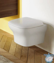 Инсталляция Jacob Delafon E29025-NF с кнопкой смыва E29026-01R в комплекте с унитазом Jacob Delafon Vox EDM102-00 c сиденьем Soft close (микролифт) легкосъёмное E20142-00